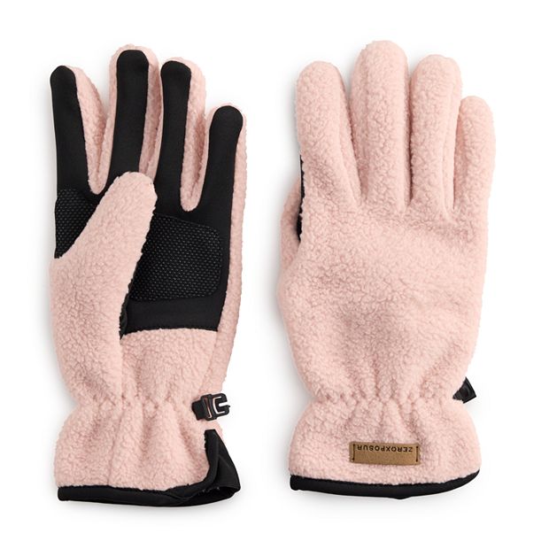 小物 NEPENTHES Unlikely FLEECE glove Inner Glove - Black - Poly Fleece | Nepenthes New York