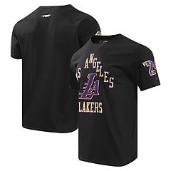 Men's Los Angeles Lakers Mitchell & Ness Purple Hardwood Classics Hyper  Hoops Moto Sublimated Long Sleeve T-Shirt