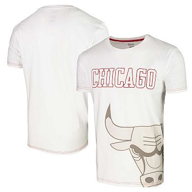 Unisex Stadium Essentials White Chicago Bulls Scoreboard T-Shirt