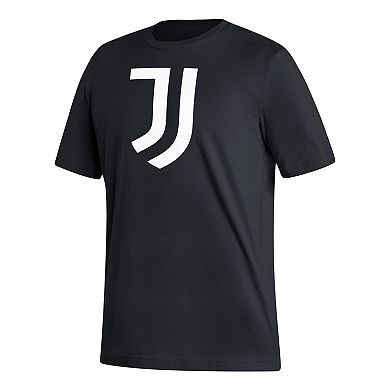 Men's adidas Black Juventus Three-Stripe T-Shirt