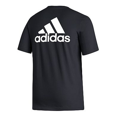 Men's adidas Black Juventus Three-Stripe T-Shirt