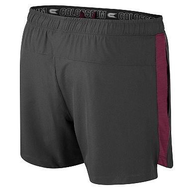 Men's Colosseum Charcoal Mississippi State Bulldogs Langmore Shorts