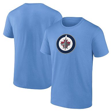 Men's Fanatics Branded Blue Winnipeg Jets Alternate Logo T-Shirt