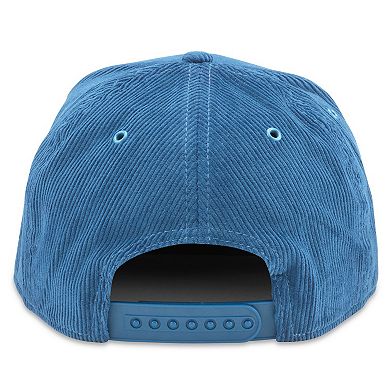 Men's American Needle Blue New York Rangers Corduroy Chain Stitch Adjustable Hat
