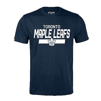 Men's Levelwear Auston Matthews Navy Toronto Maple Leafs Richmond Player Name & Number T-Shirt