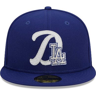 Men's New Era Royal Los Angeles Dodgers Duo Logo 59FIFTY Fitted Hat
