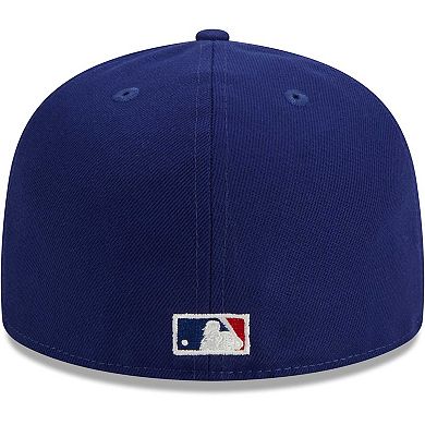 Men's New Era Royal Los Angeles Dodgers Duo Logo 59FIFTY Fitted Hat