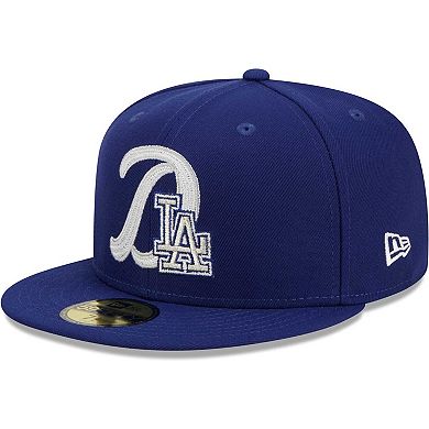 Men's New Era Royal Los Angeles Dodgers Duo Logo 59FIFTY Fitted Hat