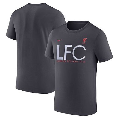 Men's Nike Gray Liverpool Mercurial T-Shirt