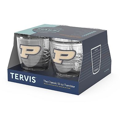 Tervis Purdue Boilermakers 4-Pack 12oz. Emblem Tumbler Set
