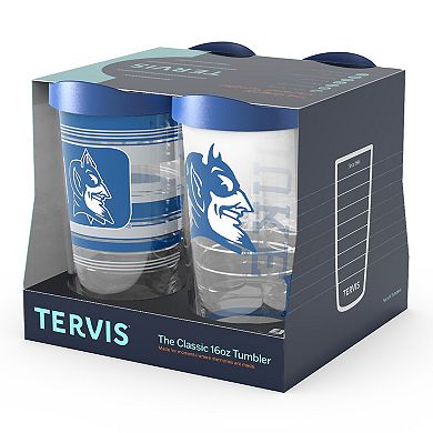 Tervis Duke Blue Devils Four-Pack 16oz. Classic Tumbler Set