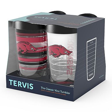 Tervis Arkansas Razorbacks Four-Pack 16oz. Classic Tumbler Set