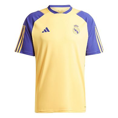 Men's adidas Yellow Real Madrid 2023/24 Training Jersey