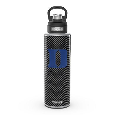 Tervis Duke Blue Devils 40oz. Carbon Fiber Wide Mouth Water Bottle