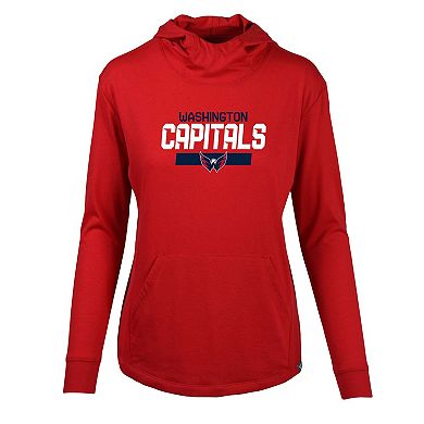 Women's Levelwear Alexander Ovechkin Red Washington Capitals Vivid Player Name & Number Pullover Hoodie
