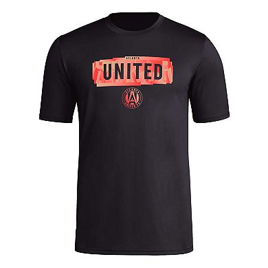 Men's adidas Black Atlanta United FC Local Pop AEROREADY T-Shirt