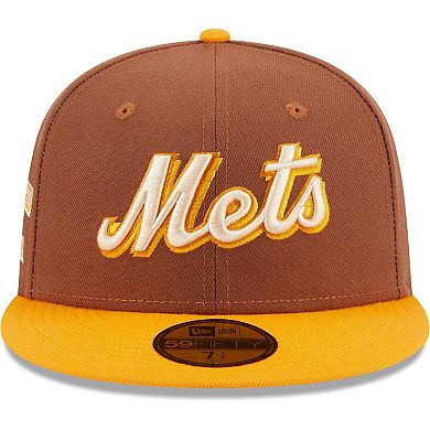 Men's New Era Brown New York Mets Tiramisu  59FIFTY Fitted Hat