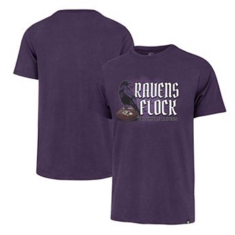 Men's '47 Purple Baltimore Ravens Regional Franklin T-Shirt