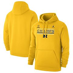 2024 National Champions Michigan Wolverines Hoodie - Yellow