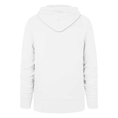 Men's '47 White Miami Dolphins Elements Arch Headline Pullover Hoodie