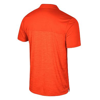 Men's Colosseum Orange Clemson Tigers Langmore Polo