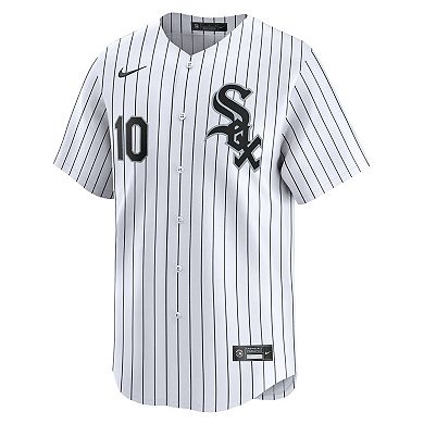 Men's Nike Yoan Moncada White Chicago White Sox Home Limited Player Jersey