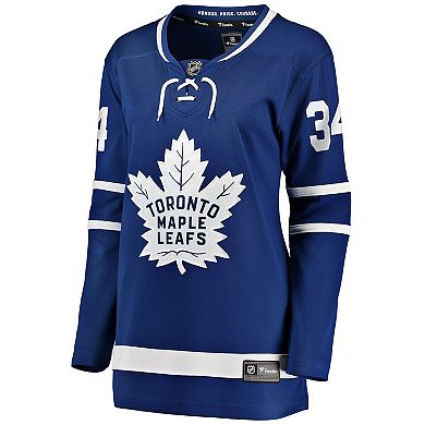 Women's Fanatics Auston Matthews Blue Toronto Maple Leafs Home Breakaway Jersey