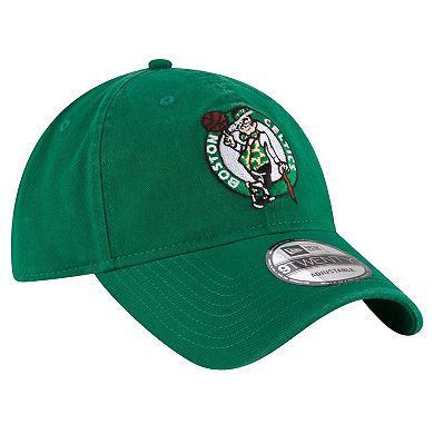 Men's New Era Kelly Green Boston Celtics Team 2.0 9TWENTY Adjustable Hat
