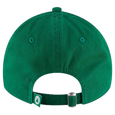 Men's New Era Kelly Green Boston Celtics Team 2.0 9TWENTY Adjustable Hat