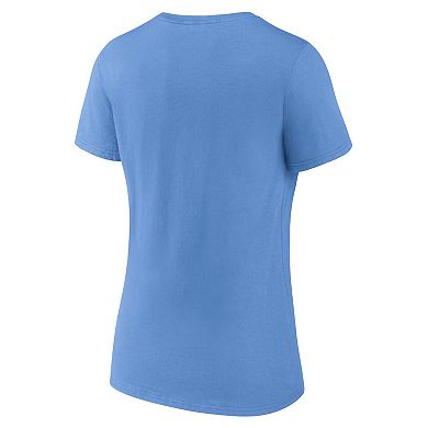 Women's Fanatics Branded Blue Winnipeg Jets Alternate Graphic T-Shirt