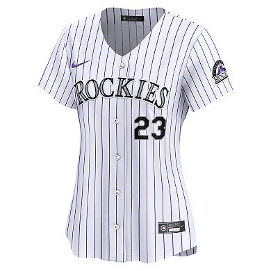 Women's Nike Kris Bryant White Colorado Rockies Home Limited Player Jersey
