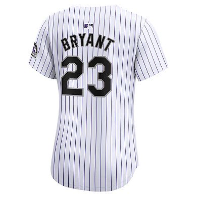 Women's Nike Kris Bryant White Colorado Rockies Home Limited Player Jersey
