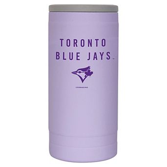 Toronto Blue Jays 12oz. Lavender Soft Touch Slim Coolie