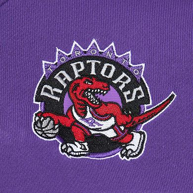 Men's Mitchell & Ness Red/Purple Toronto Raptors Head Coach Pullover Hoodie
