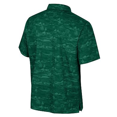 Men's Colosseum Green Baylor Bears Ozark Button-Up Shirt