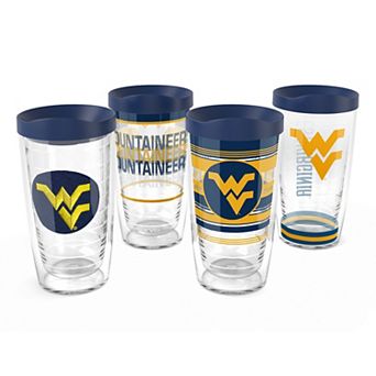 Tervis West Virginia Mountaineers Four-Pack 16oz. Classic Tumbler Set