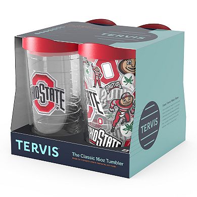 Tervis Ohio State Buckeyes Four-Pack 16oz. Classic Tumbler Set