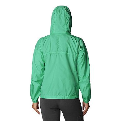 Women's Columbia Green Portland Timbers Flash Challenger Omni-Shade Full-Zip Windbreaker