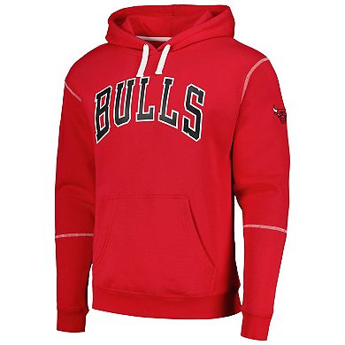 Unisex Red Stadium Essentials Chicago Bulls Monument Pullover Hoodie
