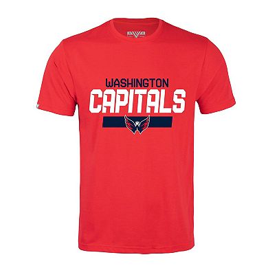 Men's Levelwear Alexander Ovechkin Red Washington Capitals Richmond Player Name & Number T-Shirt
