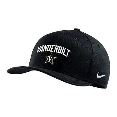 Men's Nike Black Vanderbilt Commodores Classic99 Swoosh Performance Flex Hat