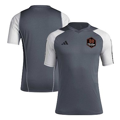 Men's adidas Gray Houston Dynamo FC 2024 AEROREADY Training Jersey
