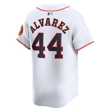 Men's Nike Yordan Alvarez White Houston Astros Home Limited Player Jersey