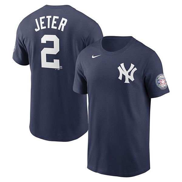 Men's Nike Derek Jeter Navy New York Yankees Cooperstown Collection ...