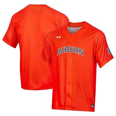 Men's Under Armour Orange Auburn Tigers Replica Baseball Jersey