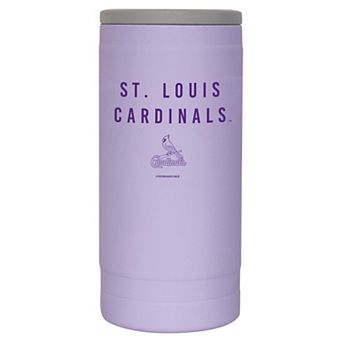 St. Louis Cardinals 12oz. Lavender Soft Touch Slim Coolie