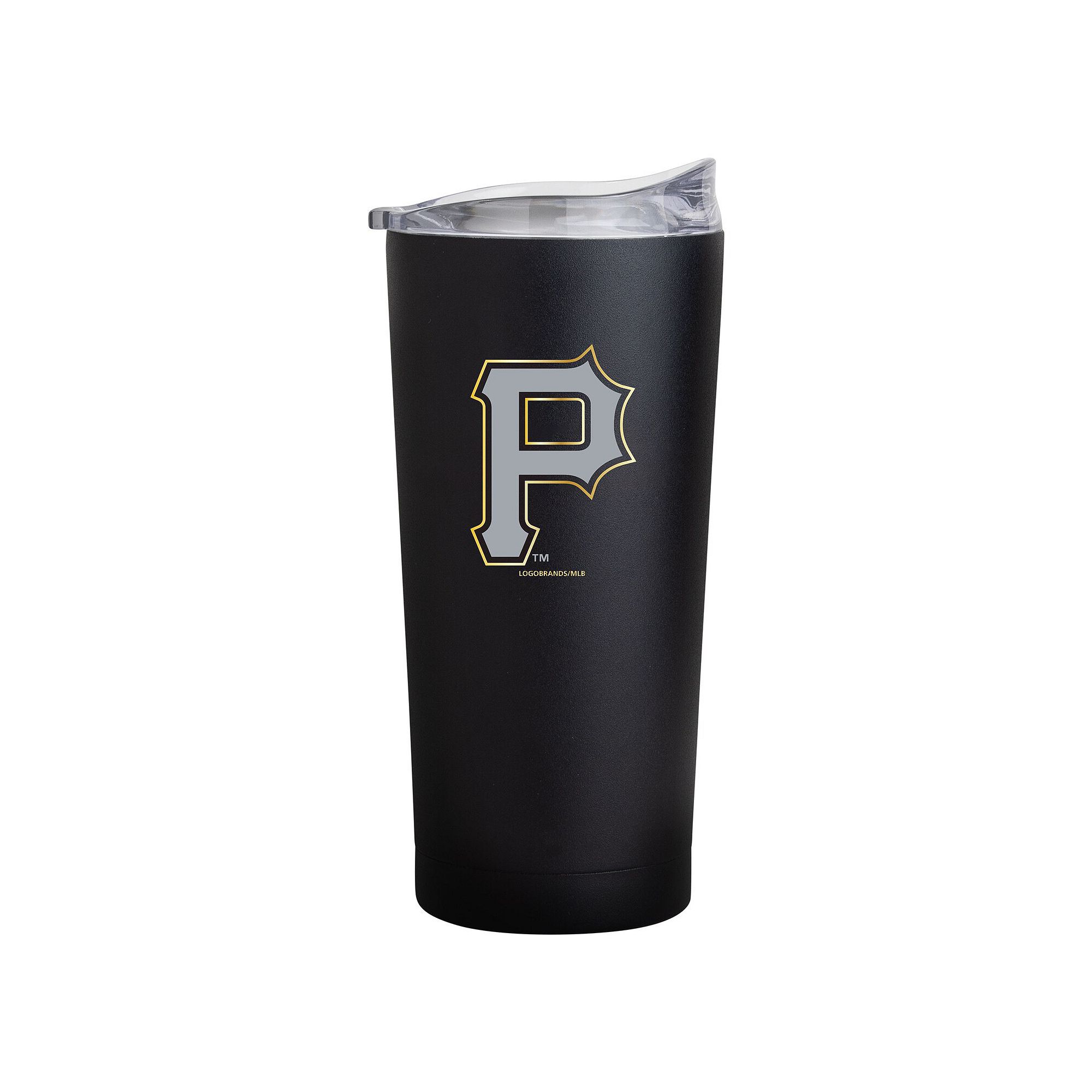 Pittsburgh Pirates Black Foil 20oz. Powder Coat Tumbler, Team