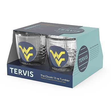 Tervis West Virginia Mountaineers 4-Pack 12oz. Emblem Tumbler Set