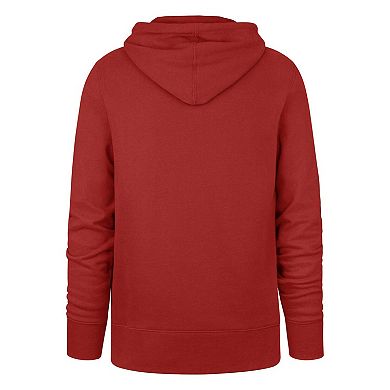 Men's '47 Scarlet San Francisco 49ers Regional Headline Pullover Hoodie