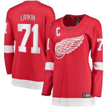 Women's Fanatics Dylan Larkin Red Detroit Red Wings Home Breakaway Player Jersey